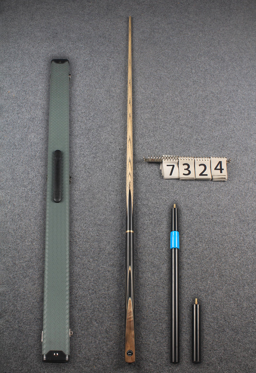 3/4 ash 59'' snooker cue # 7324 WOODS CUES