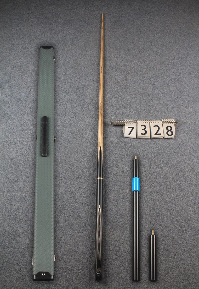3/4 ash 59'' snooker cue # 7328 WOODS CUES
