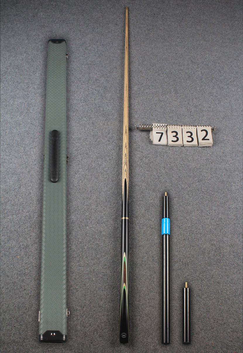 3/4 ash 59''  snooker cue  #7332