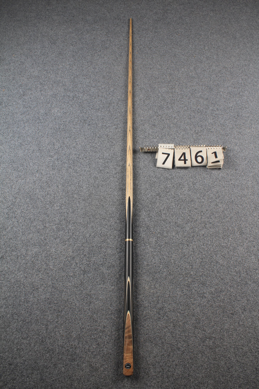 3/4 ash 59'' english pool cue # 7461 WOODS CUES