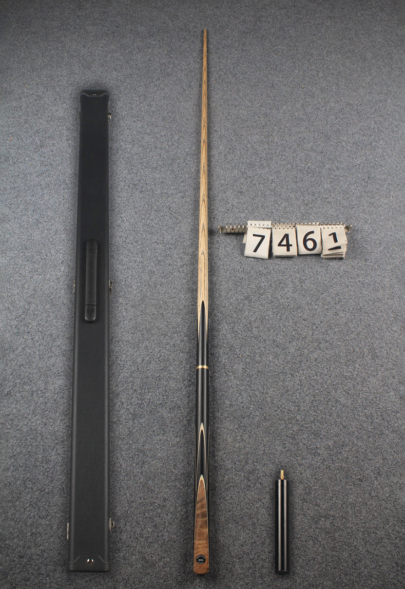 3/4 ash 59'' english pool cue # 7461 WOODS CUES