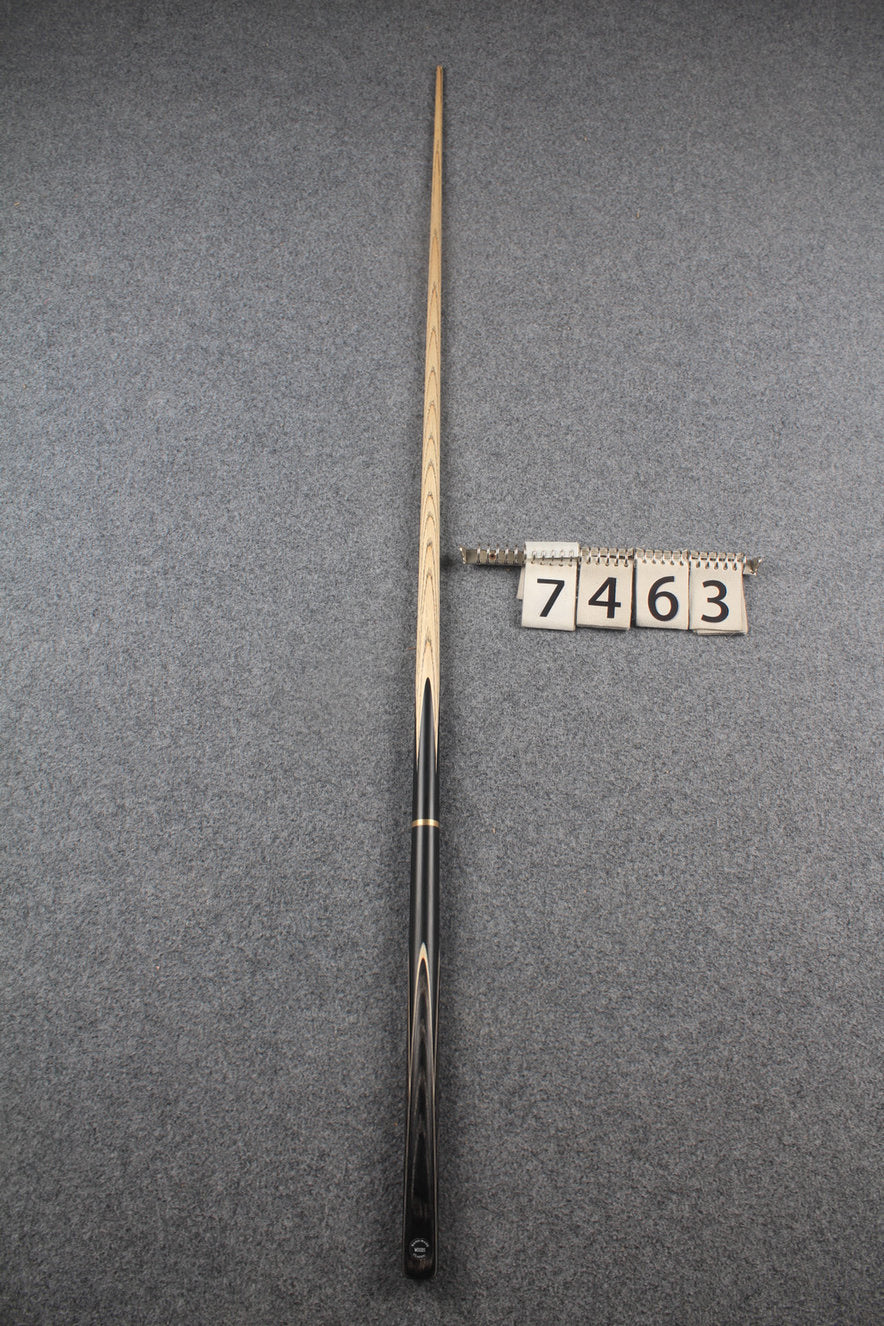 3/4 ash 59'' english pool cue # 7463 WOODS CUES
