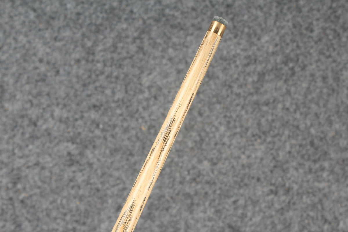 3/4 ash 59'' english pool cue # 7466 WOODS CUES
