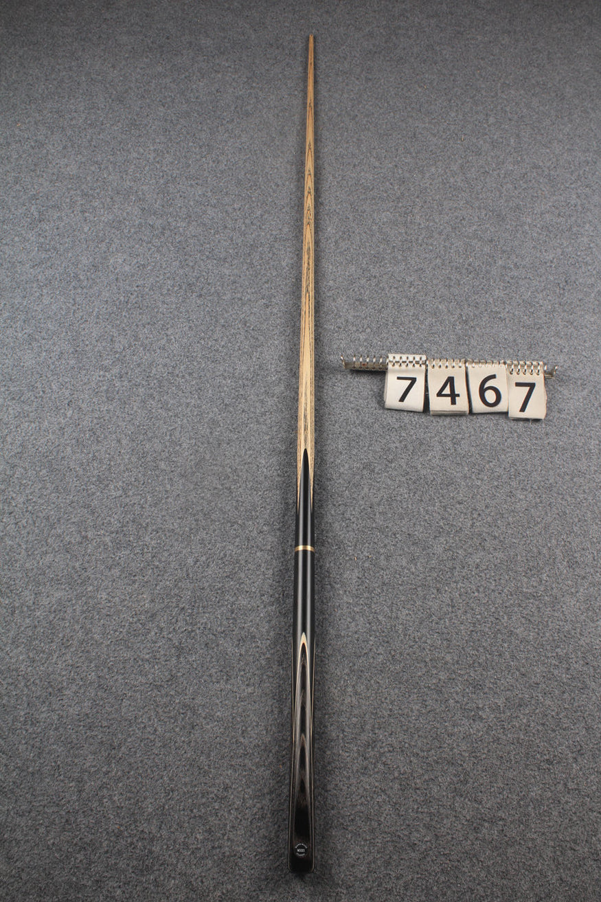 3/4 ash 59'' english pool cue # 7467 WOODS CUES