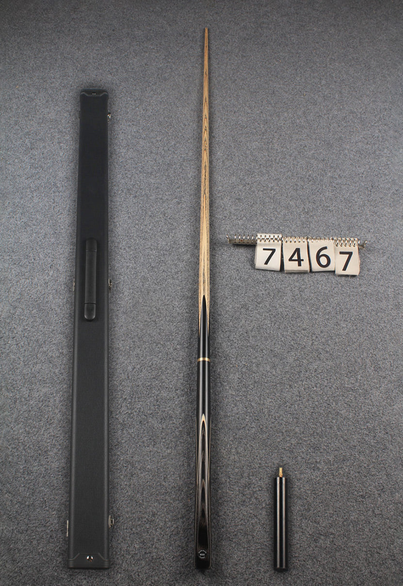 3/4 ash 59'' english pool cue # 7467 WOODS CUES