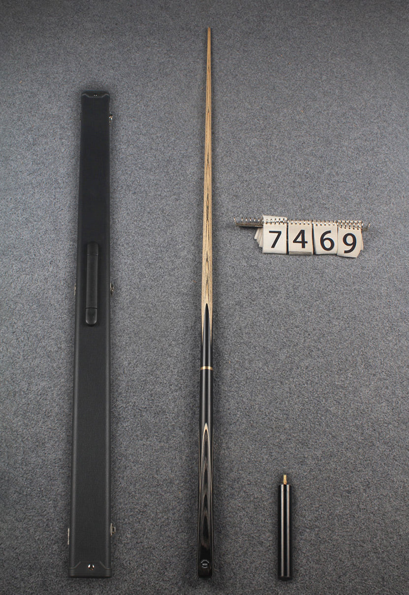 3/4 ash 59'' english pool cue # 7469 WOODS CUES