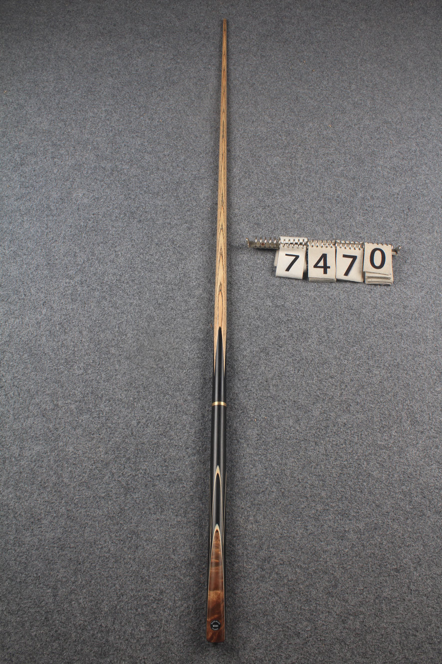 3/4 ash 59'' english pool cue # 7470 WOODS CUES