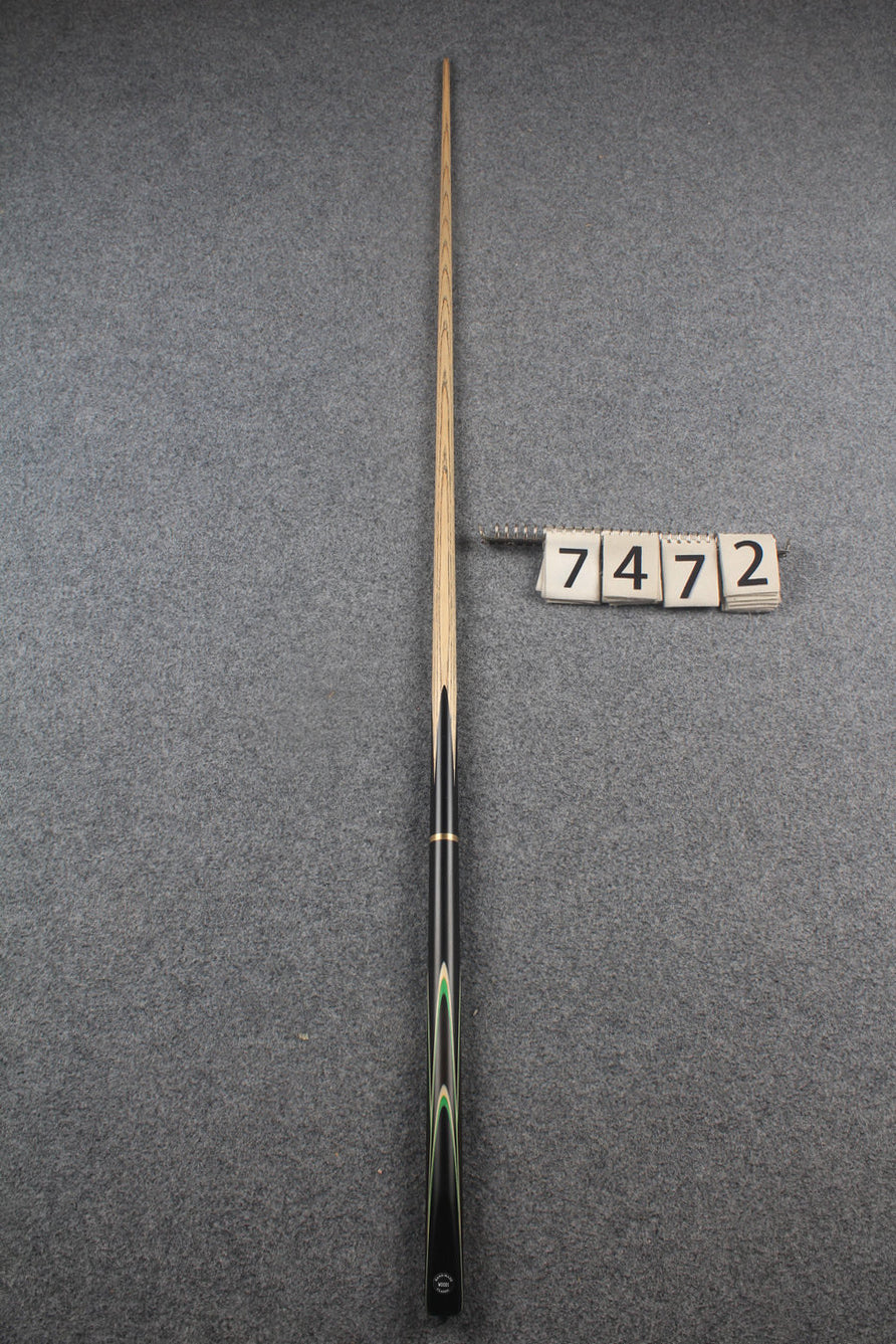 3/4 ash 59'' english pool cue # 7472 WOODS CUES