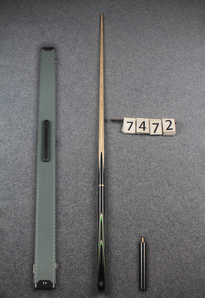 3/4 ash 59'' english pool cue # 7472 WOODS CUES