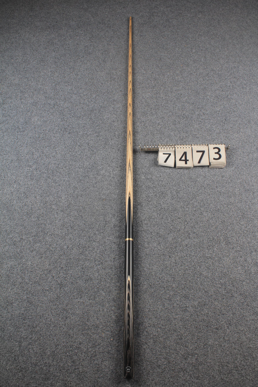 3/4 ash 59'' english pool cue # 7473 WOODS CUES