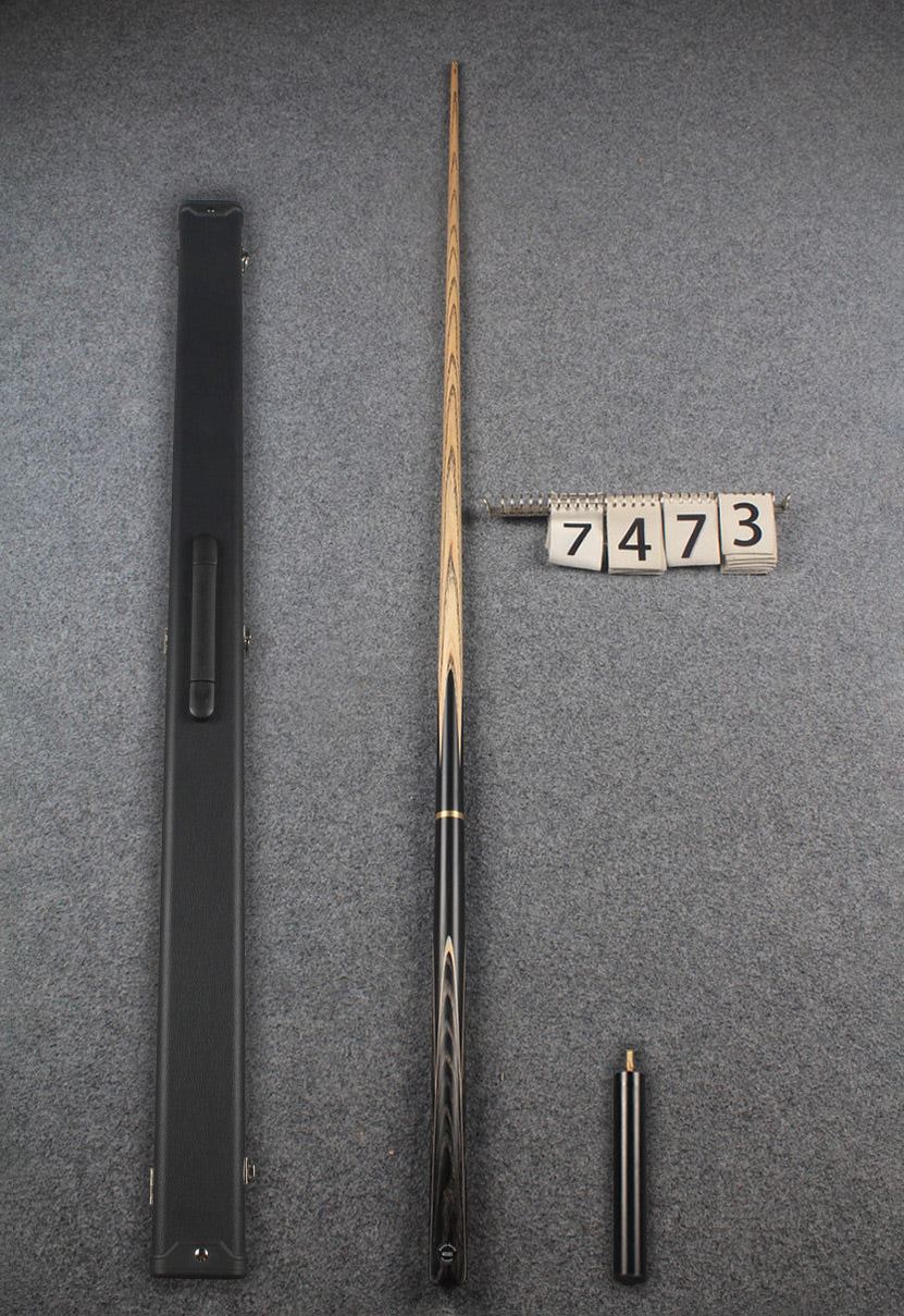 3/4 ash 59'' english pool cue # 7473 WOODS CUES