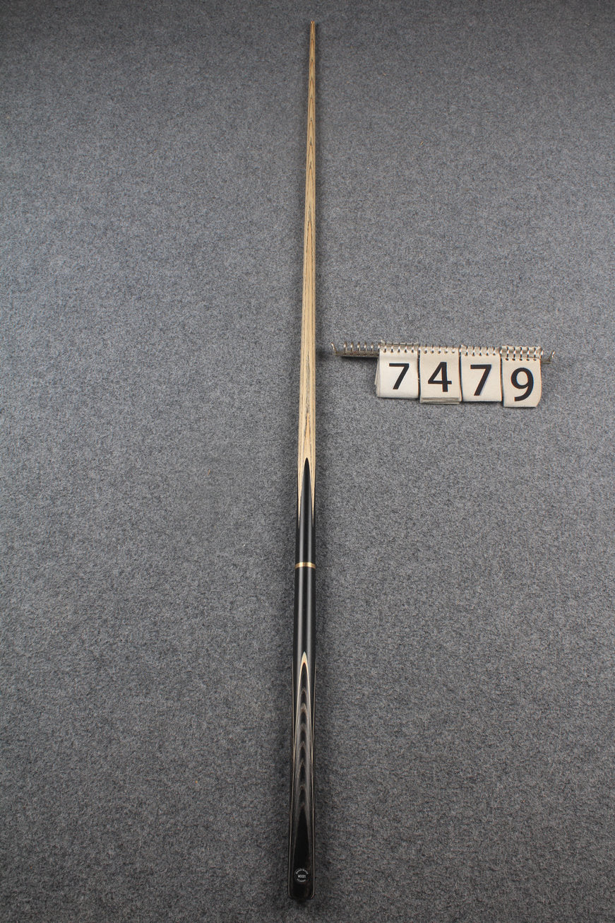 3/4 ash 59'' english pool cue # 7479 WOODS CUES