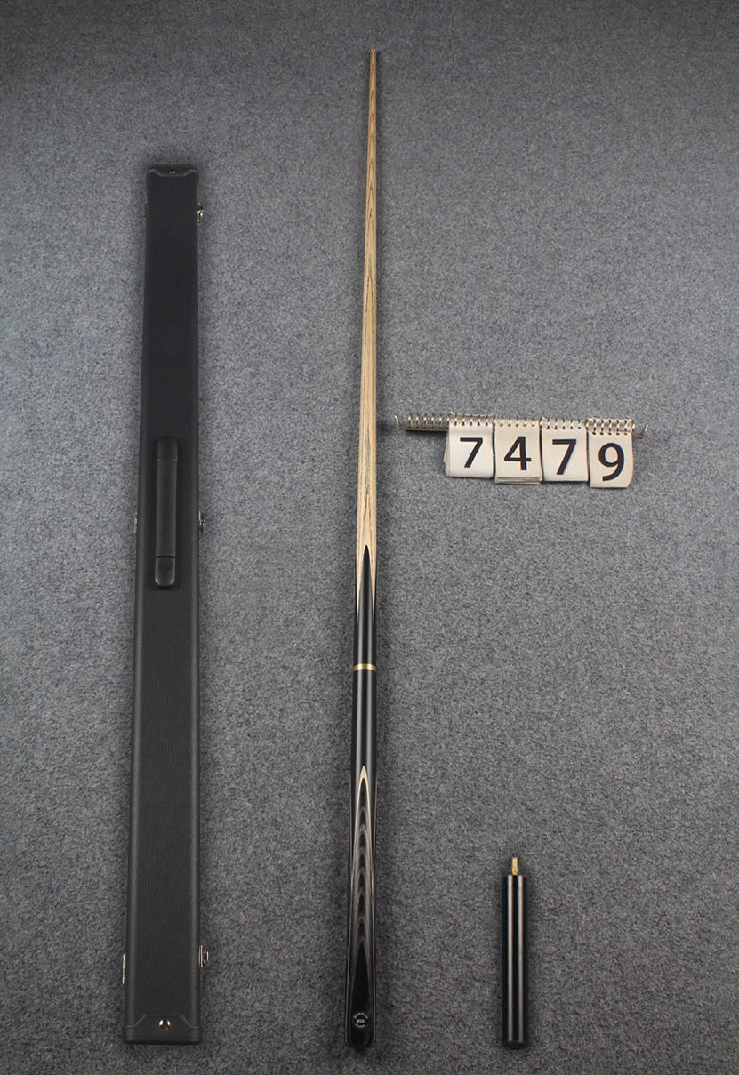 3/4 ash 59'' english pool cue # 7479 WOODS CUES