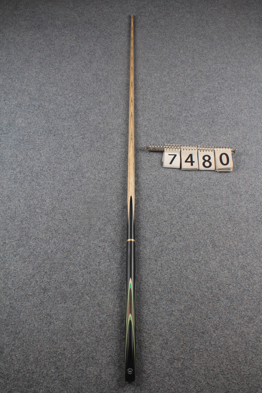 3/4 ash 59'' english pool cue # 7480 WOODS CUES