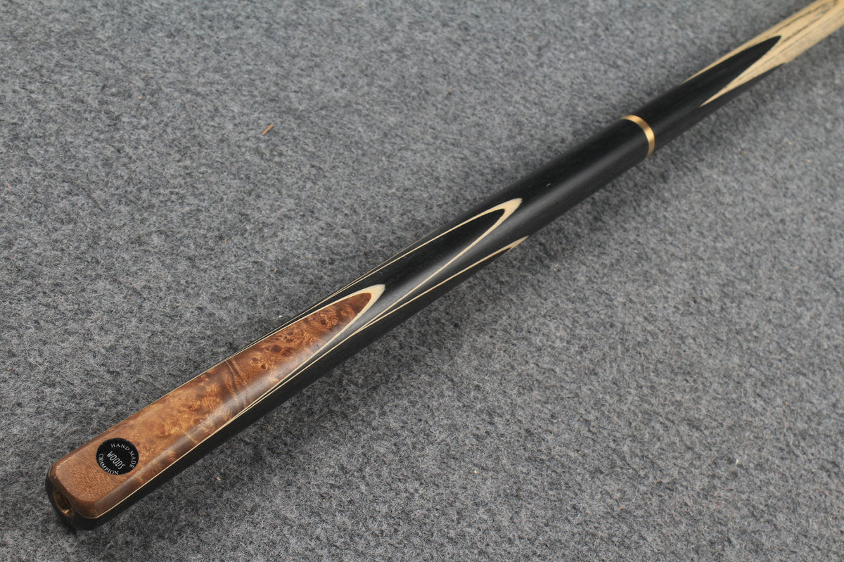 3/4 ash 59'' english pool cue # 7481 WOODS CUES