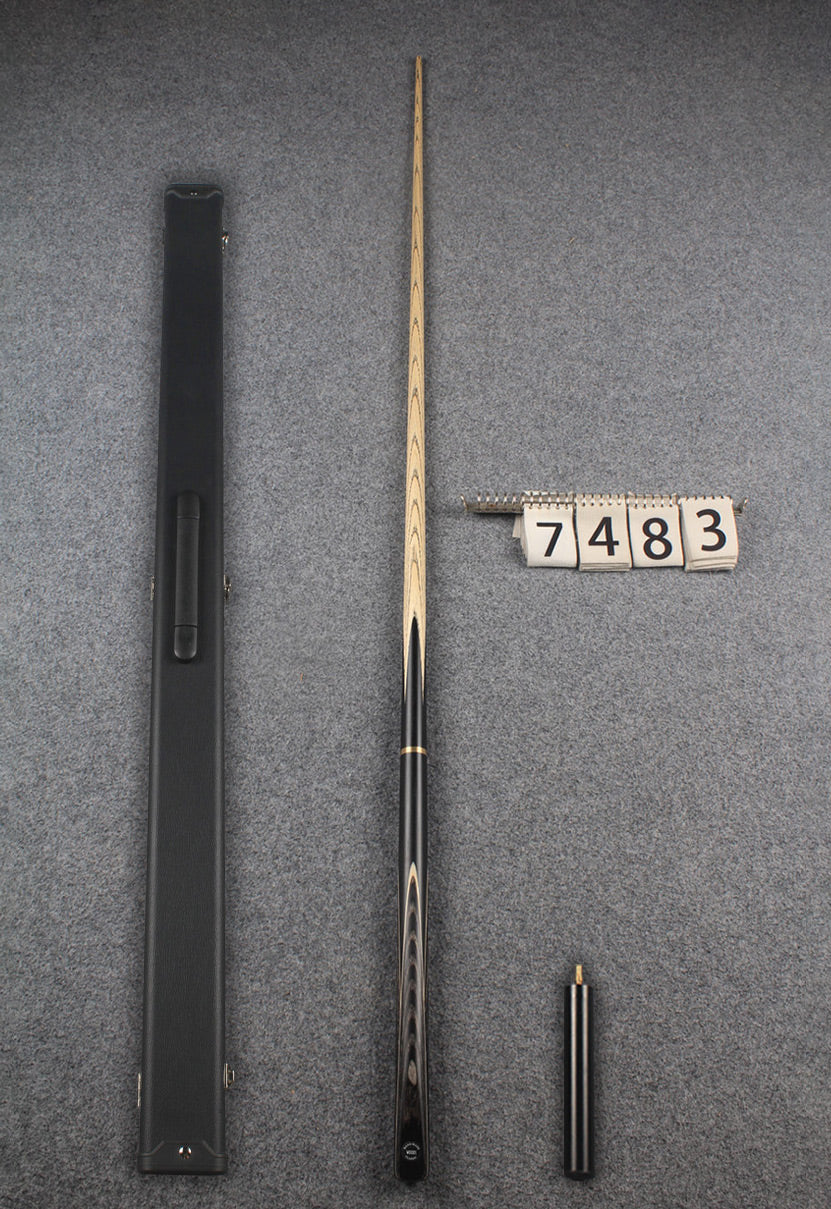 3/4 ash 59'' english pool cue # 7483 WOODS CUES