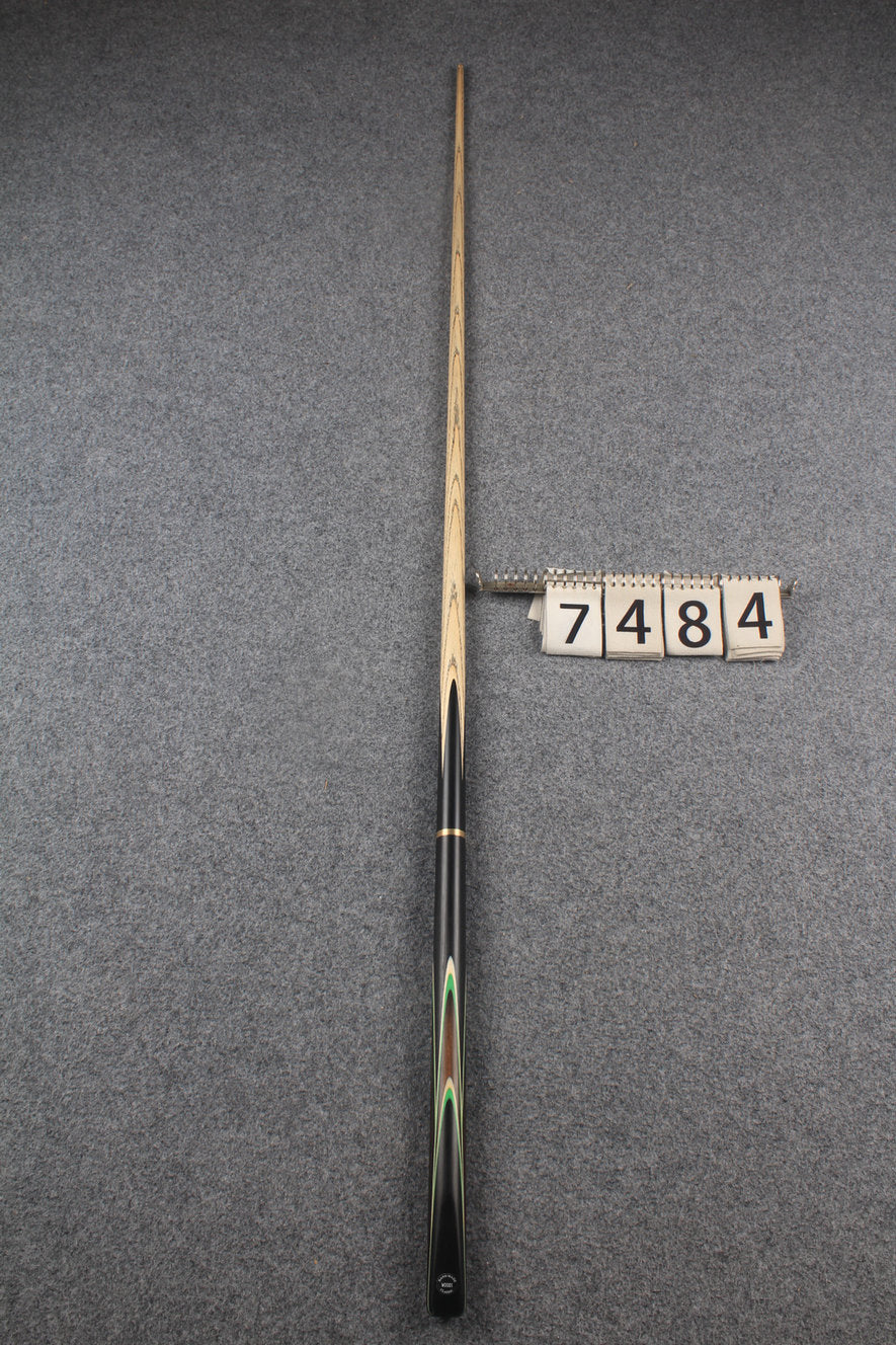 3/4 ash 59'' english pool cue # 7484 WOODS CUES