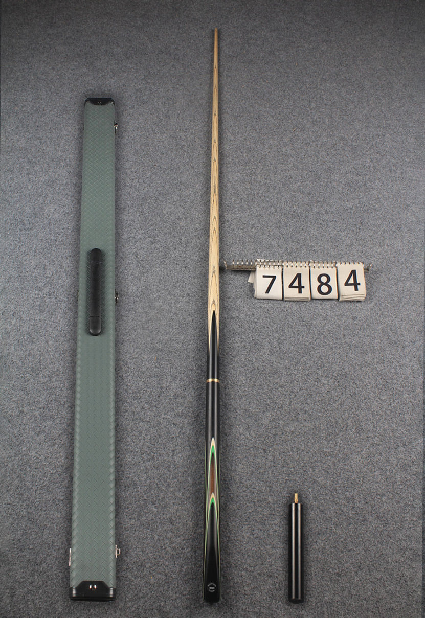 3/4 ash 59'' english pool cue # 7484 WOODS CUES