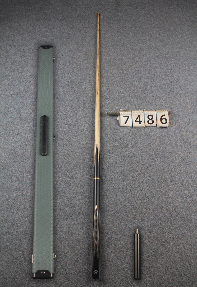 3/4 ash 59'' english pool cue # 7486 WOODS CUES