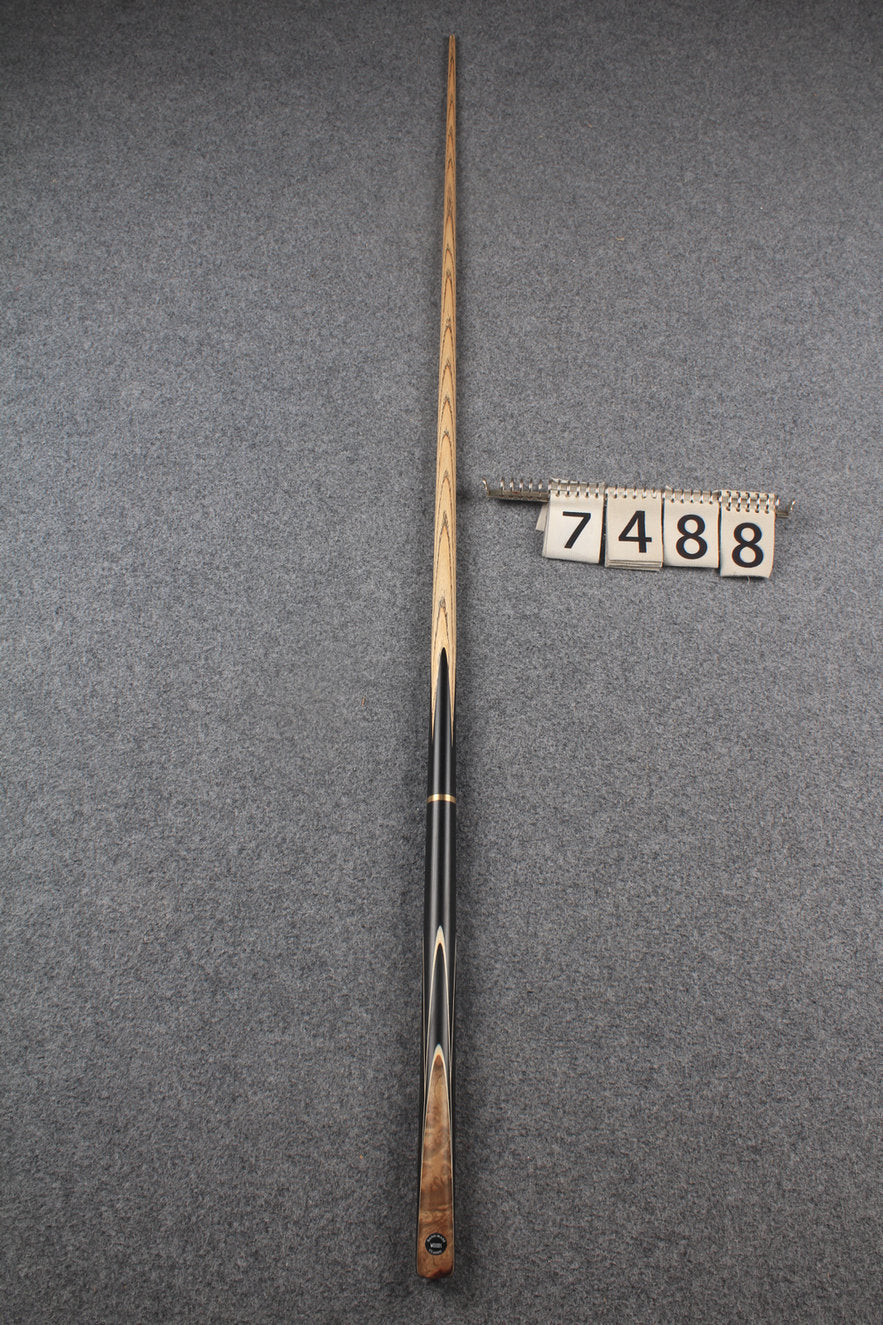 3/4 ash 59'' english pool cue # 7488 WOODS CUES