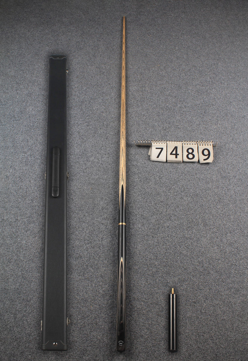 3/4 ash 59'' english pool cue # 7489 WOODS CUES