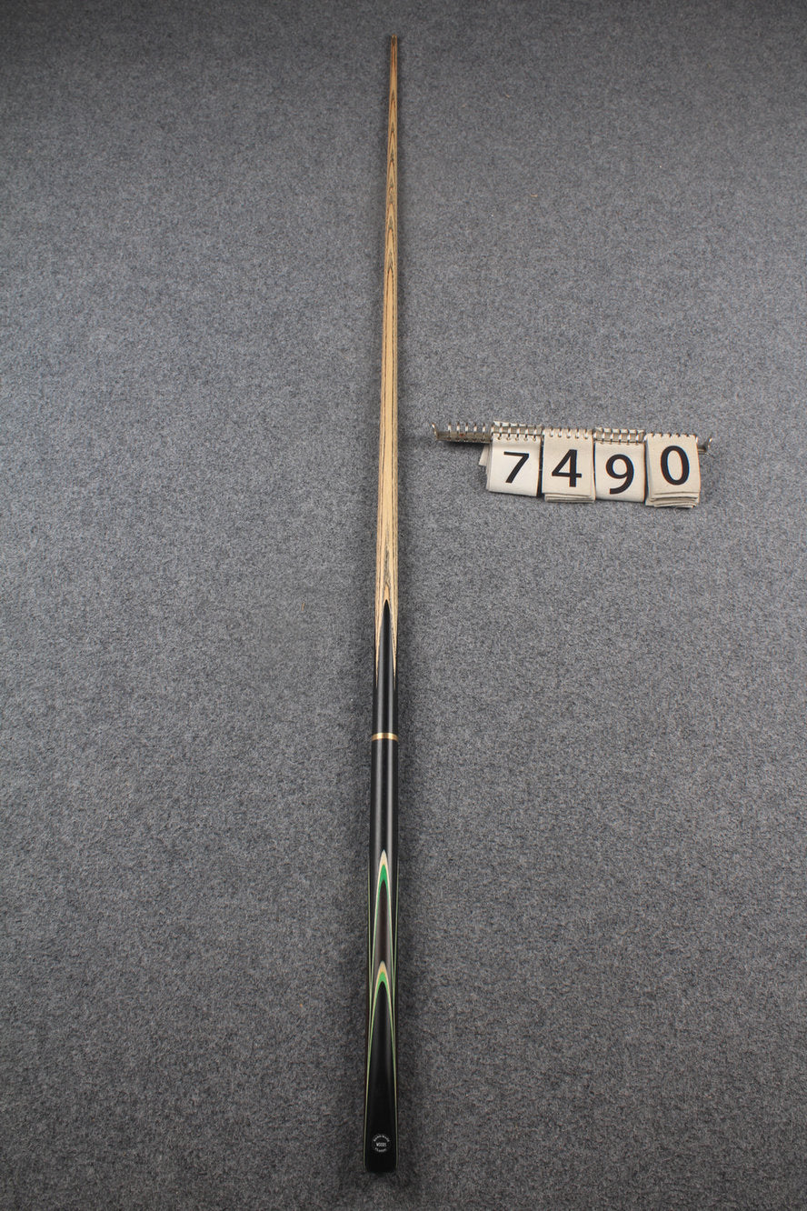 3/4 ash 59'' english pool cue # 7490 WOODS CUES
