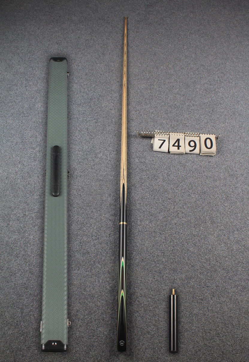 3/4 ash 59'' english pool cue # 7490 WOODS CUES