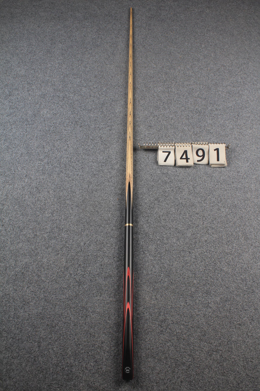3/4 ash 60'' english pool cue # 7491 WOODS CUES