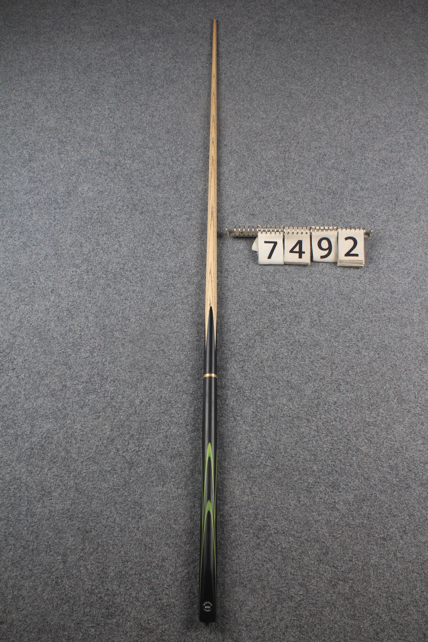 3/4 ash 60'' english pool cue # 7492 WOODS CUES