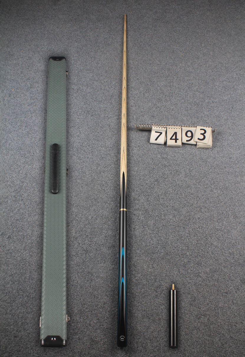 3/4 ash 60'' english pool cue # 7493 WOODS CUES
