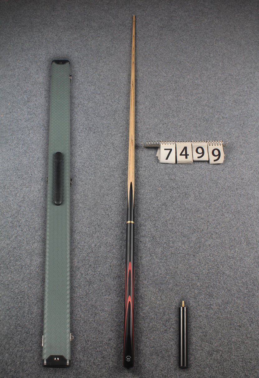 3/4 ash 60'' english pool cue # 7499 WOODS CUES