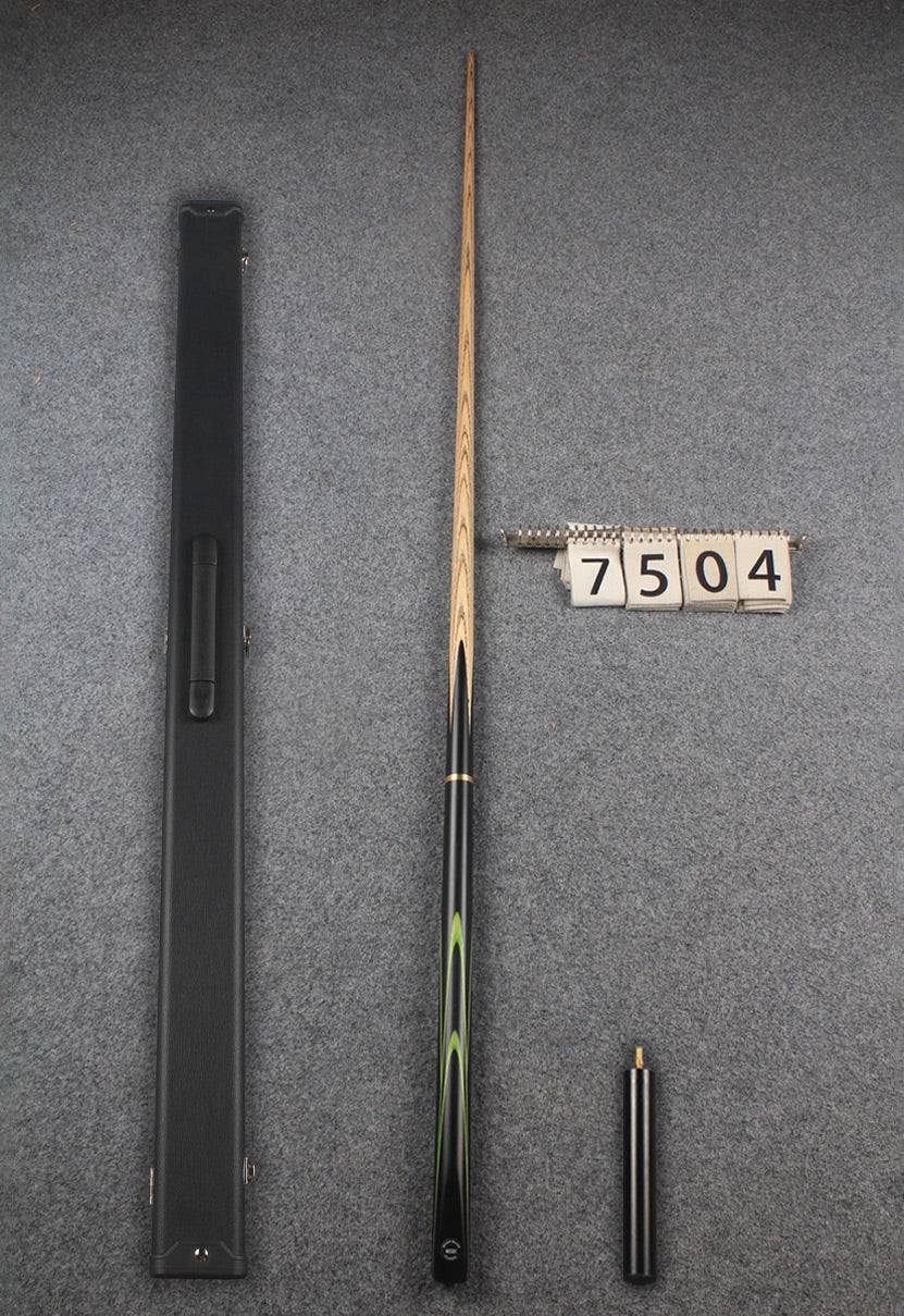 3/4 ash 60'' english pool cue # 7504 WOODS CUES