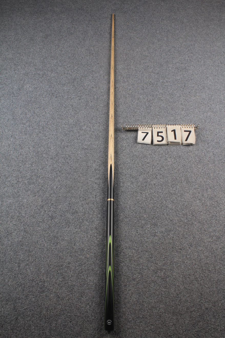 3/4 ash 60'' english pool cue # 7517 WOODS CUES