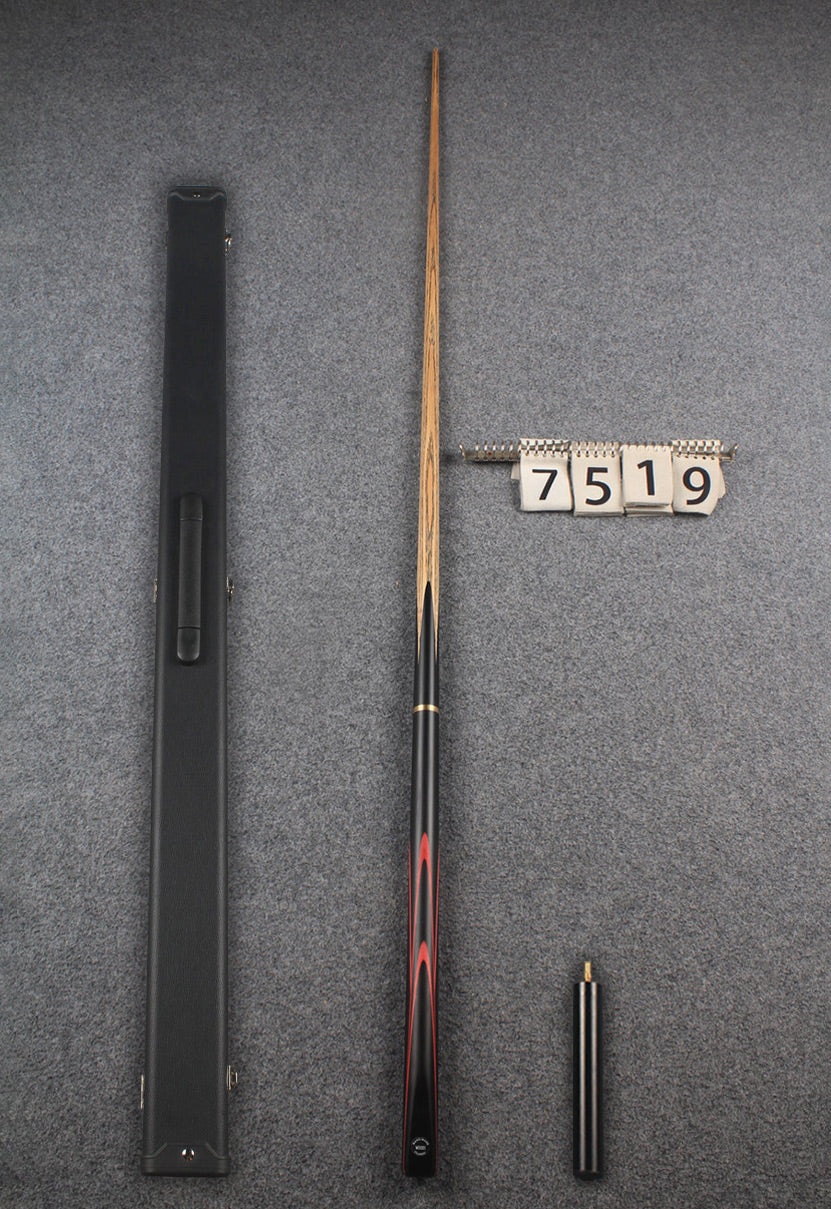 3/4 ash 60'' english pool cue # 7519 WOODS CUES