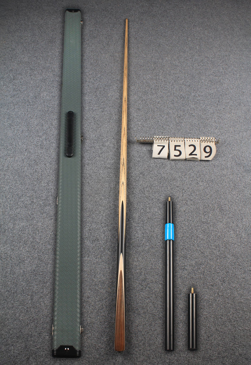 1 piece ash snooker cue # 7529