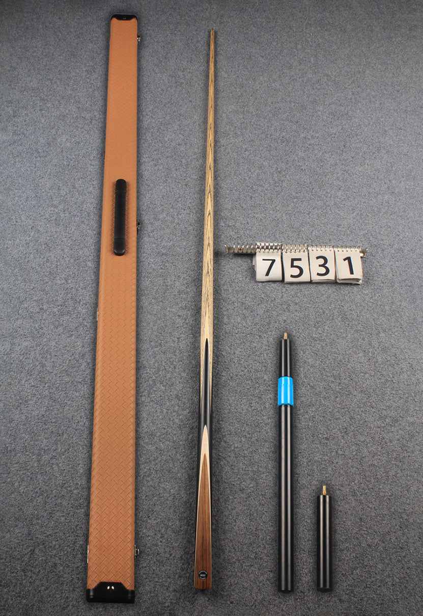 1 piece ash snooker cue # 7531