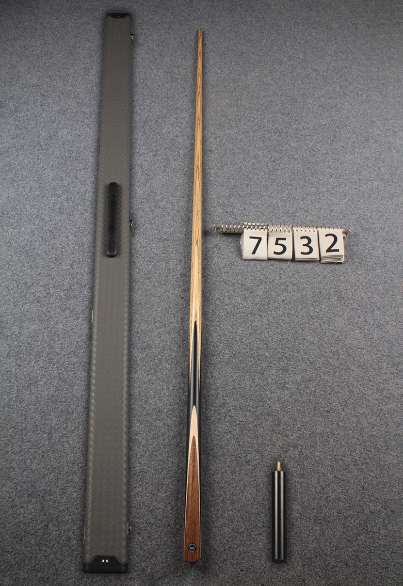 1 piece ash chinese 8 ball pool cue # 7532 WOODS CUES