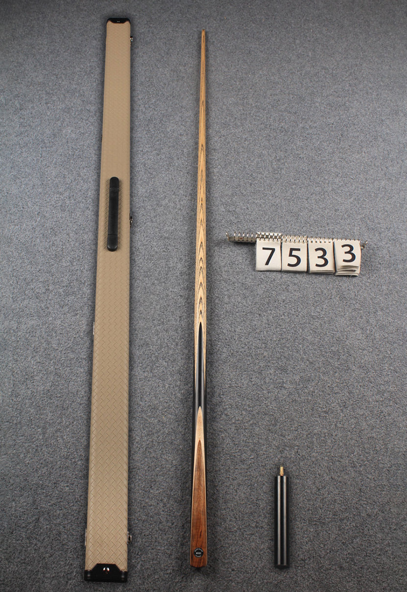 1 piece ash chinese 8 ball pool cue # 7533 WOODS CUES