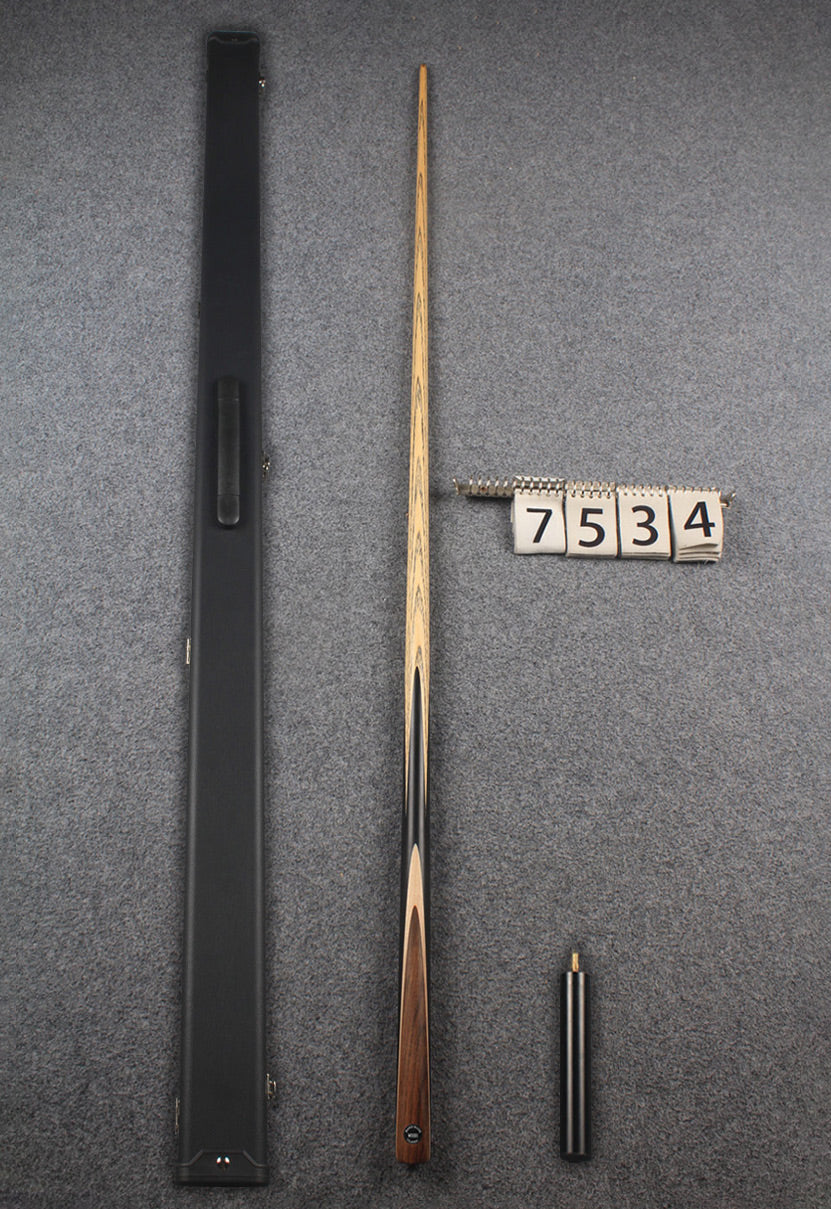 1 piece ash chinese 8 ball pool cue # 7534 WOODS CUES