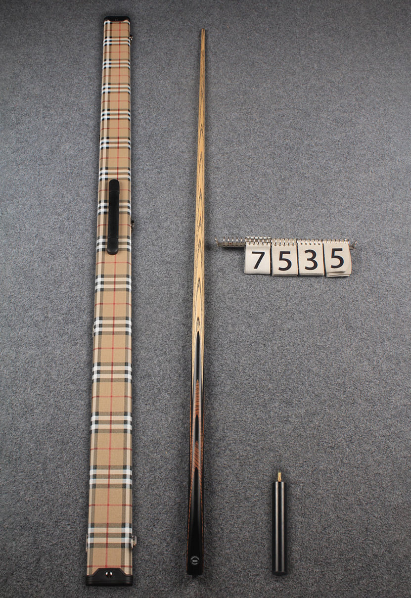 1 piece ash chinese 8 ball pool cue # 7535 WOODS CUES