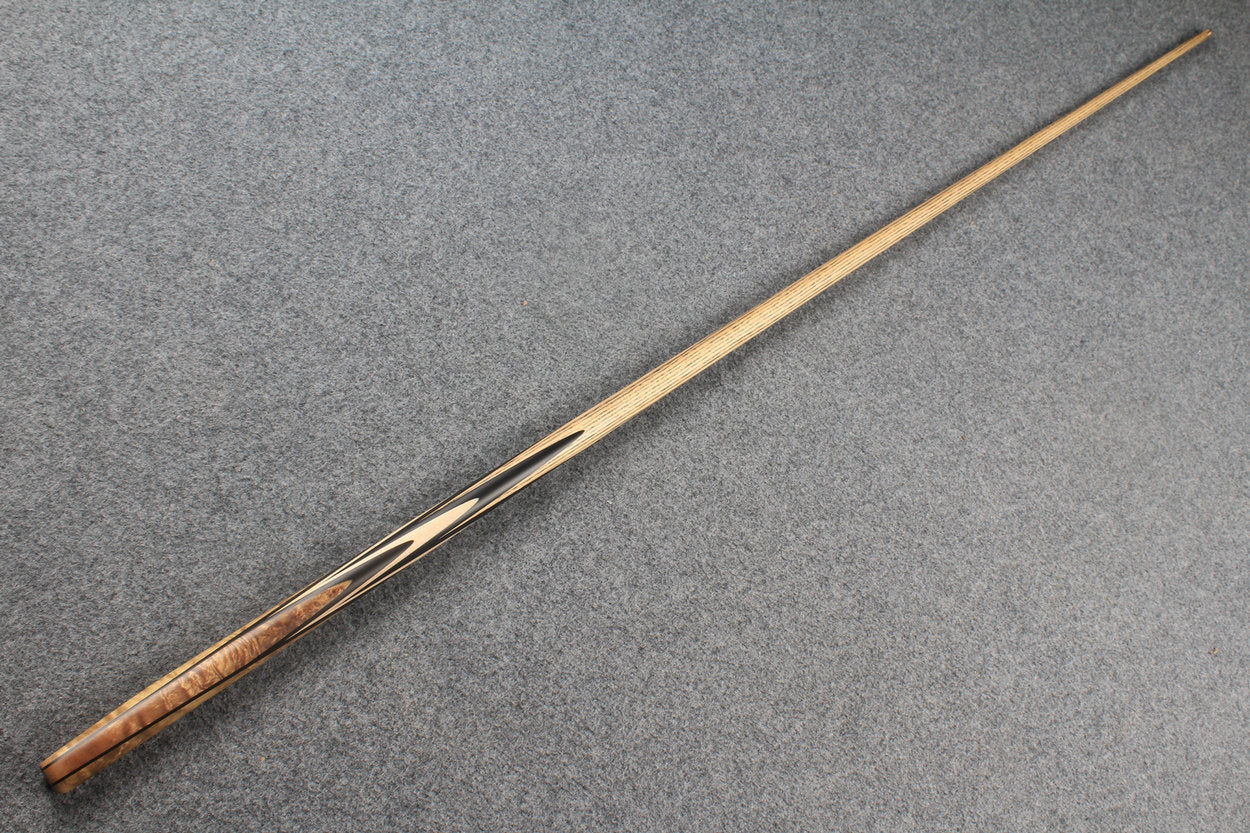 ★★★  1 piece ash snooker cue # 7542 WOODS CUES