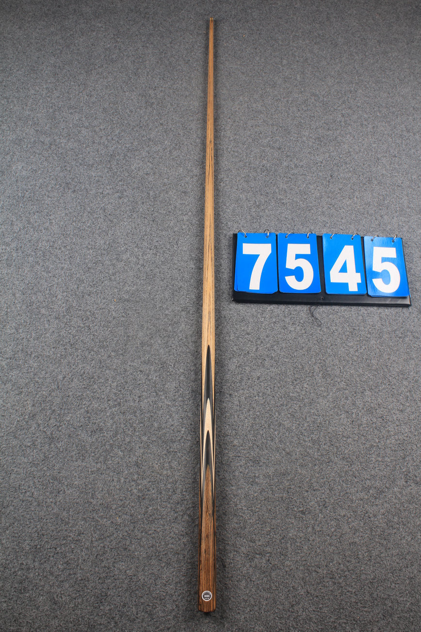 ★★★  1 piece ash snooker cue # 7545 WOODS CUES