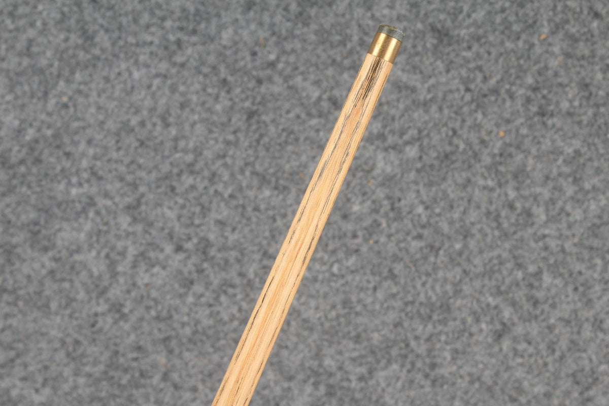 ★★★  1 piece ash snooker cue # 7545 WOODS CUES