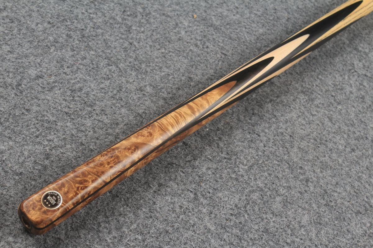 ★★★  1 piece ash snooker cue # 7546 WOODS CUES