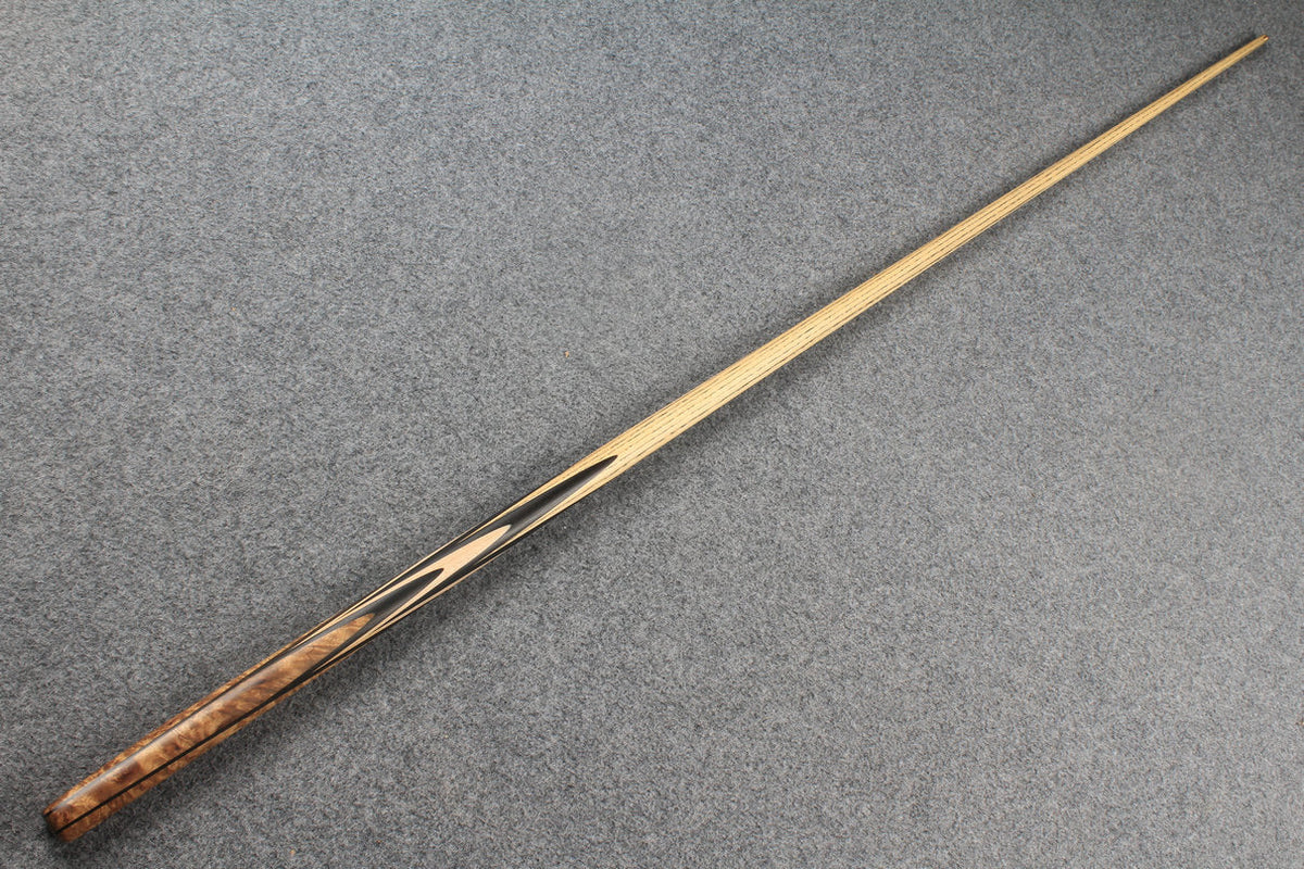 ★★★  1 piece ash snooker cue # 7546 WOODS CUES