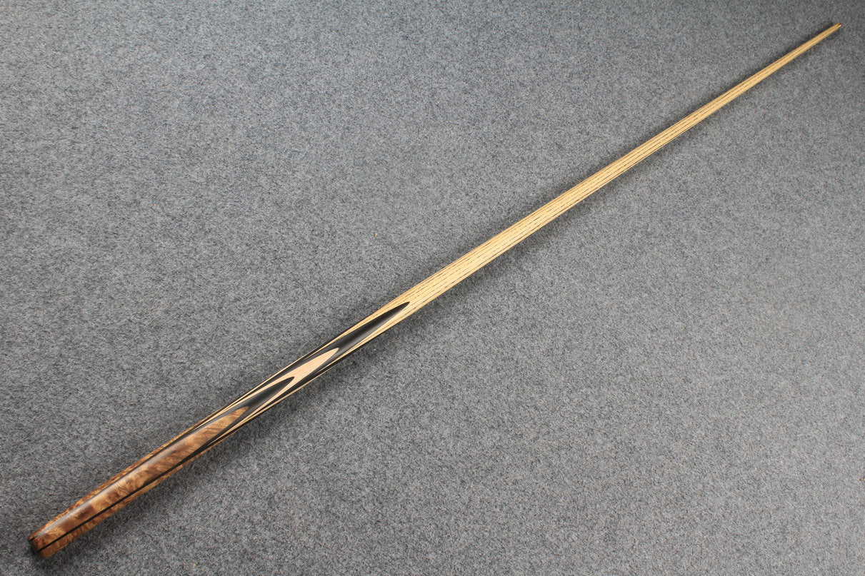 ★★★  1 piece ash snooker cue # 7546 WOODS CUES