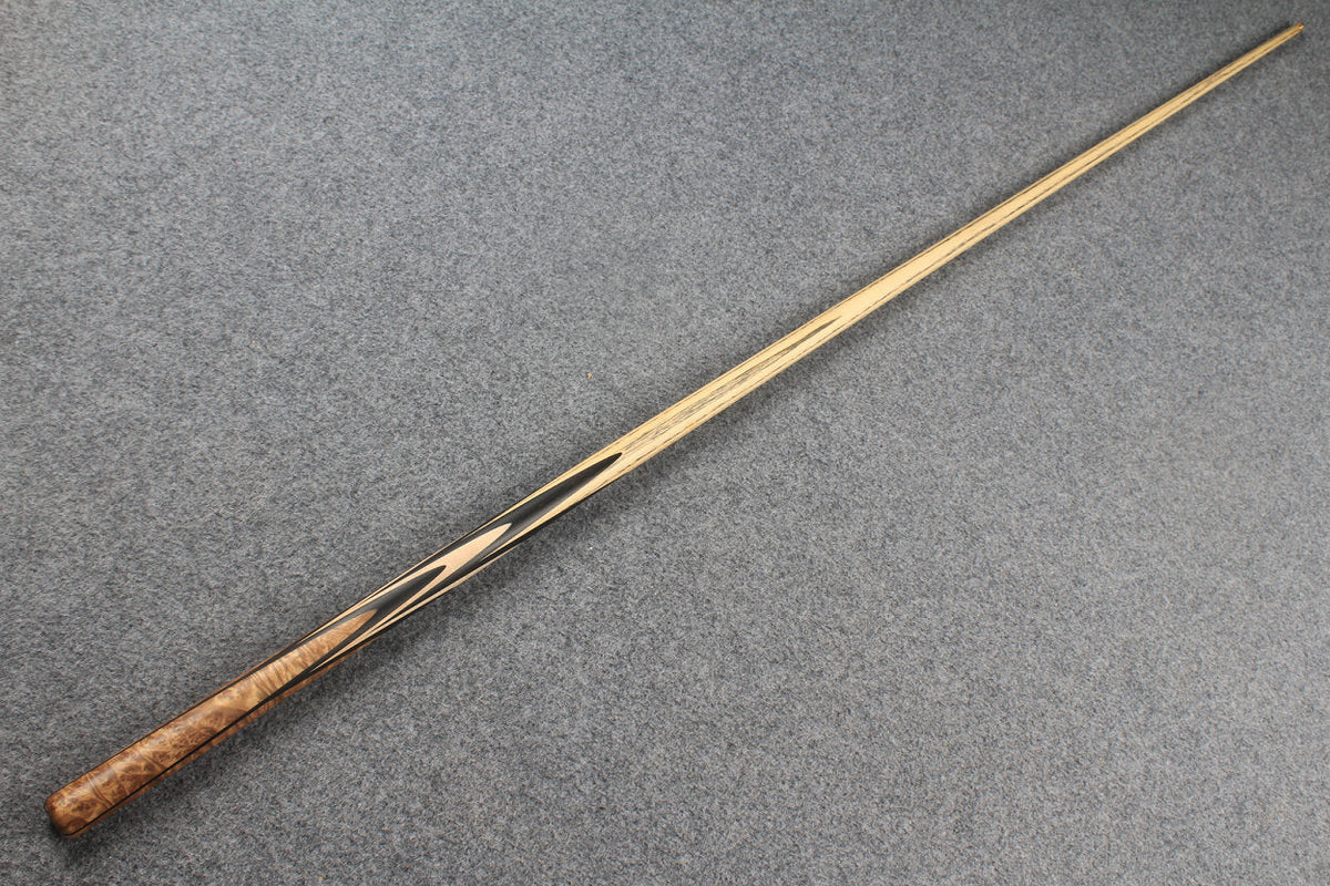 ★★★  1 piece ash snooker cue # 7546 WOODS CUES