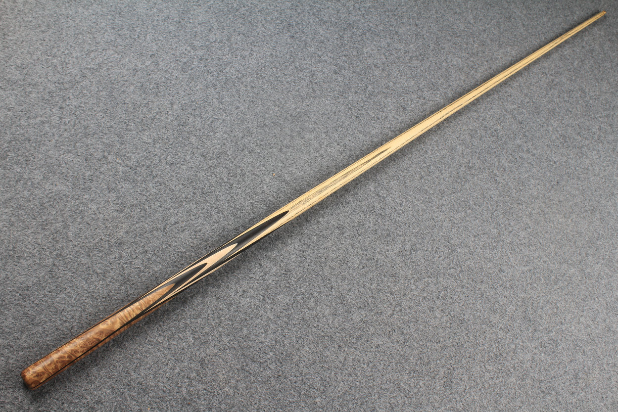 ★★★  1 piece ash snooker cue # 7546 WOODS CUES
