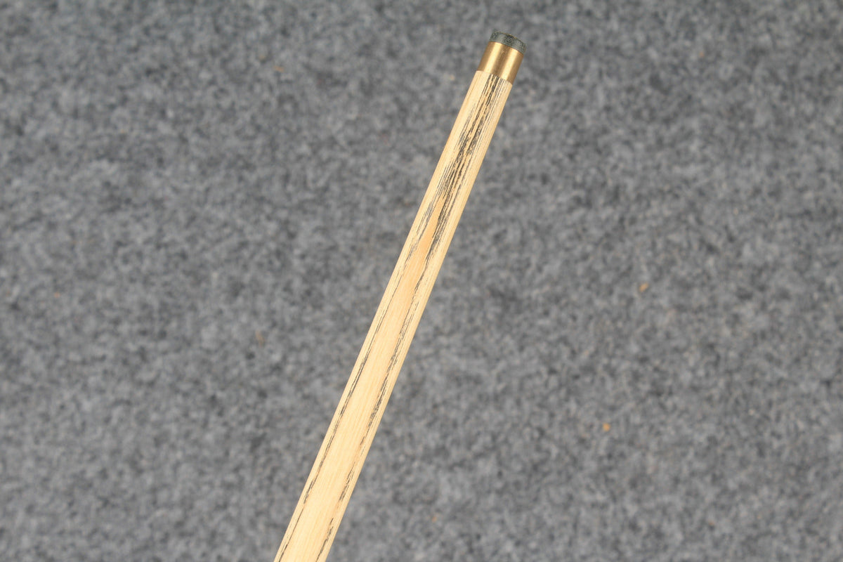 ★★★  1 piece ash snooker cue # 7546 WOODS CUES