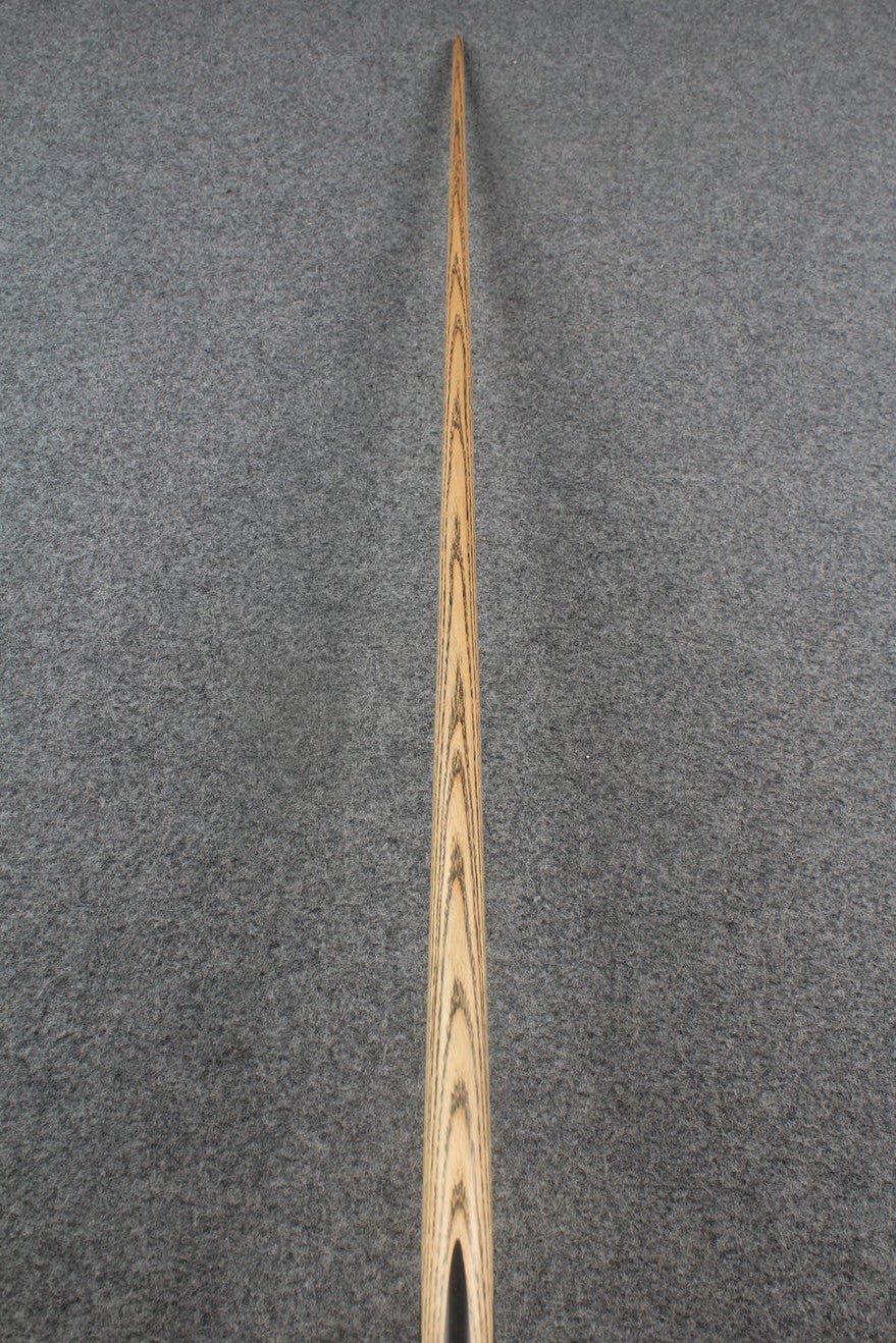 1 piece ASH english pool cue + break cue + case # 7547 WOODS CUES